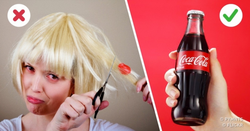 coca cola for hair