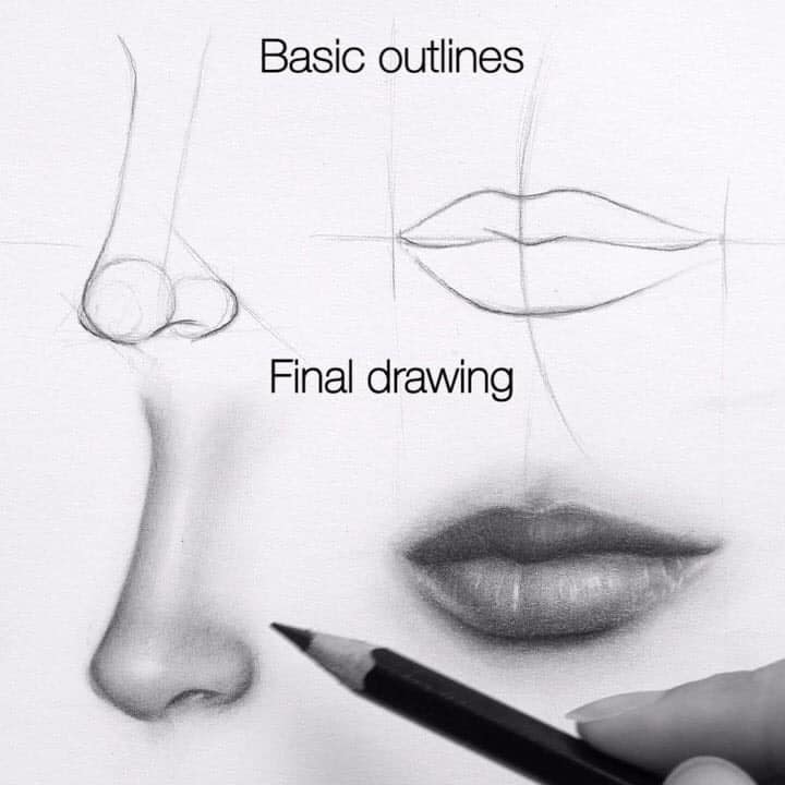 Awesome Tips & Tutorial to Realistic Drawing by Silvie Mahdal Art