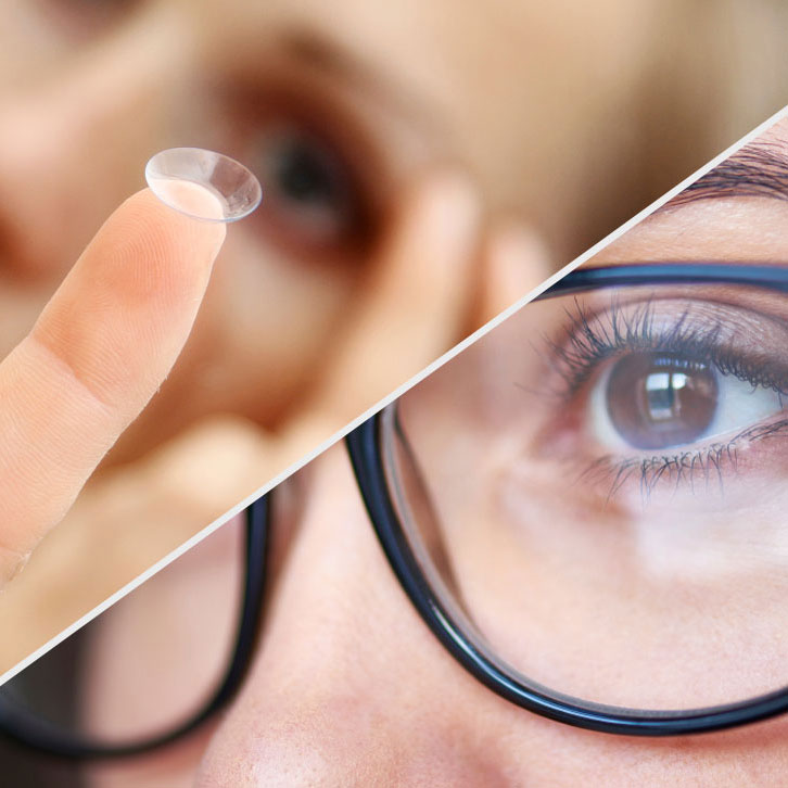 reading contact lenses