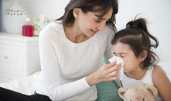 taking care of kids when you are sick